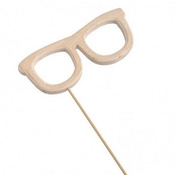 Ξύλινο stick γυαλιά