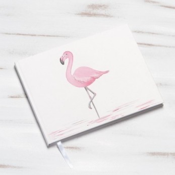 Βιβλίο Ευχών Βάπτισης Flamingo