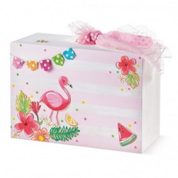 Κουτί Βάπτισης Flamingo