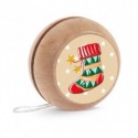 Ξύλινο yo-yo Χριστουγεννιάτικη Κάλτσα
