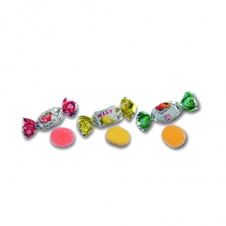 Καραμέλες mini jellies τυλιχτό