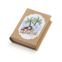 Χάρτινο βιβλιαράκι Σανίδα Surf-Aloha