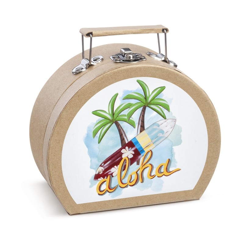 Χάρτινο Βαλιτσάκι Σανίδα Surf-Aloha